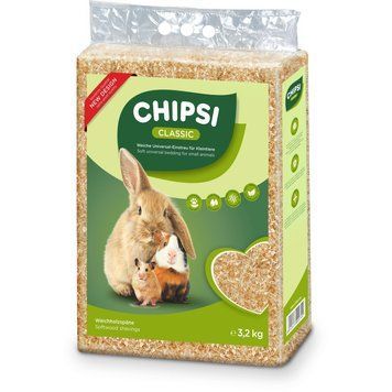 Наповнювач Chipsi Classic для гризунів, 60 л/3.2 кг 4002973000700 фото
