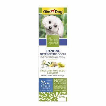 Лосьйон GimDog Natural Solutions для собак, для очищення очей, 50 мл 4002064504841 фото