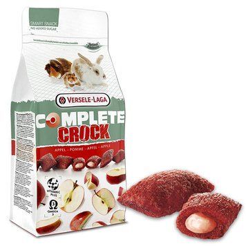 Versele-Laga Complete Crock Apple ВЕРСЕЛЕ-ЛАГА КОМПЛІТ ЯБЛУКО ласощі для кроликів і гризунів 613023 фото