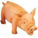 Flamingo Orange Pig ФЛАМІНГО ПОРОСЯ ХРЮКАЮЧЕ ПОМАРАНЧЕВЕ латексна іграшка для собак 504214 фото