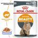 Роял Канін (ROYAL CANIN INTENSE BEAUTY IN JELLY) Вологий корм для підтримки краси шерсті&nbsp;дорослих котів шматочки в желе 85г 41510010 фото 2