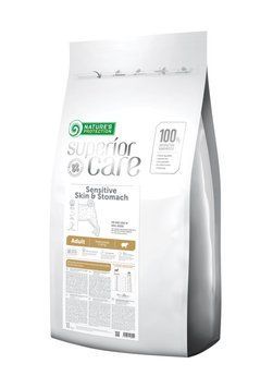 Nature's Protection Superior Care Sensitive Skin&Stomach Adult Small Breeds Сухий корм для дорослих собак малих порід із чутливим травленням з ягням, 10 кг NPSC45795 фото