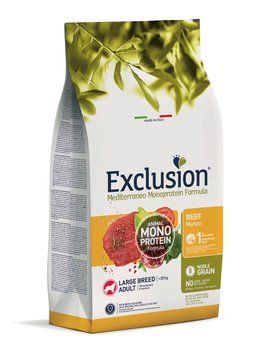 Exclusion Mediterraneo Monoprotein Formula Сухий корм з яловичиною для дорослих собак великих порід 05180 фото