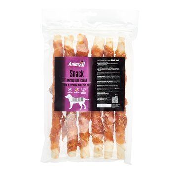 Ласощі AnimAll Snack стік з курячим філе для собак, 500 г 181235 фото