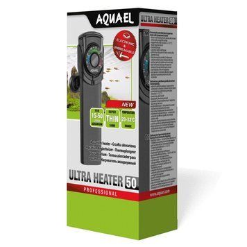Обігрівач Aquael Ultra Heater 50 для акваріума 15-50 л 50905546335928 фото