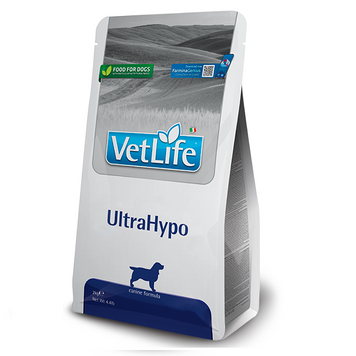 Сухий лікувальний корм для собак Farmina Vet Life Ultrahypo дієтичне харчування для зменшення непереносимості інгредієнтів та поживних речовин, 2 кг 179447 фото