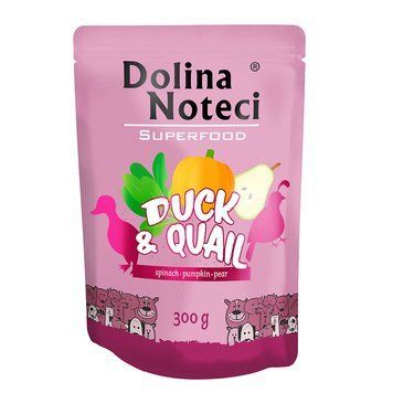 Пауч Dolina Noteci Superfood для cобак з качки та перепілки,300 гр DN 300 (517) фото