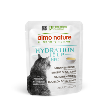 Almo Nature HFC Cat Hydration Help, пауч, 50 г (бульйон з сардини і м'ясо сардини) 5893 фото