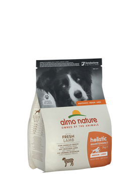 Almo Nature Life Maintenance M-L для дорослих собак середніх і великих порід зі свіжим ягням 731 фото
