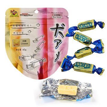 DoggyMan Deli Cube Cheese ДОГГІМЕН ЦУКЕРКИ КУБИКИ З СИРОМ ласощі для собак Z0213 фото