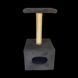 Дряпка Природа Д1 з будкою бежева, 32x32x65 см 4820157403051 фото