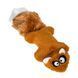 Іграшка для собак Білка з 2-ма пищалками GiGwi Plush Friendz, плюш, штучне хутро, гума, 24 см 75066 фото 1