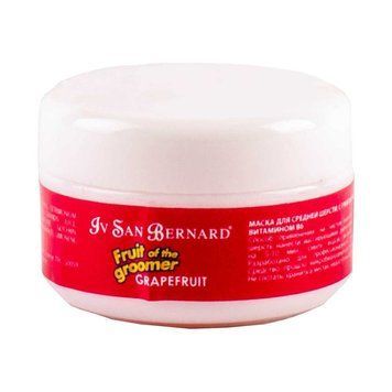 Маска Iv San Bernard Pink Grapefruit для середньої шерсті, з Грейпфрутом і Вітаміном В6, 20мл 0030 маска 20мл фото
