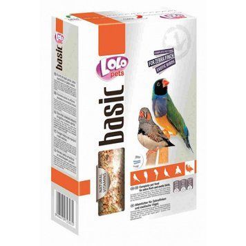 Повнораційний корм LoLo Pets для зебрової амадини та екзотичних птахів LO-72303                  фото