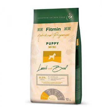 Корм для цуценят Fitmin dog mini puppy lamb & beef 2,5кг 521114100 фото