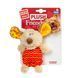 Іграшка для собак Собачка з пищалкою GiGwi Plush Friendz, текстиль, пластик, 13 см 75304 фото 2