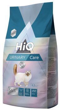 HiQ Urinary Care Сухий корм для профілактики і лікування сечо-кам'яної хвороби у дорослих котів, 6,5 кг HIQ45429 фото
