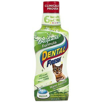 SynergyLabs Dental Fresh Cat СІНЕРДЖІ ЛАБС СВІЖІСТЬ ЗУБІВ рідина від зубного нальоту і запаху з пащі котів 00010 фото