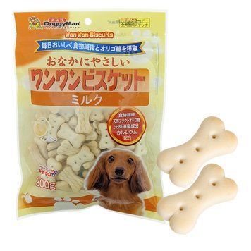 DoggyMan Healthy Biscuit Milk ДОГГІМЕН БІСКВІТ З МОЛОКОМ печиво, ласощі для собак Z0803 фото