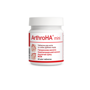 Хондропротектор Dolfos Arthro HХондропротектор Dolfos ArthroHA mini для собак та котівK mini для собак та котів DLF64165 фото