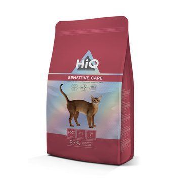 HiQ Sensitive Care Сухий корм для дорослих котів з чутливим травленням, 6,5 кг HIQ46394 фото