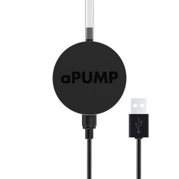 Безшумний акваріумний компресор aPUMP USB (5V) для акваріумів до 100 л 7910 фото