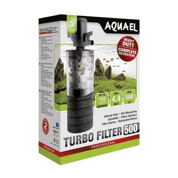 Фільтр Aquael внутрішній для акваріума Turbo Filter 500 л/год до150 л 5905546133357 фото