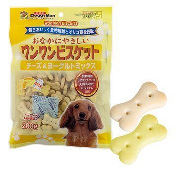 DoggyMan Healthy Biscuit Yoghourt ДОГГІМЕН БІСКВІТ З ЙОГУРТОМ печиво, ласощі для собак Z0804 фото