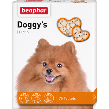 Doggy's + Biotin вітамінізовані ласощі з біотином для собак BAR12507 фото