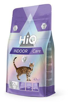 HiQ Indoor Сare Сухий корм для дорослих хатніх кішок, 6,5 кг HIQ45905 фото