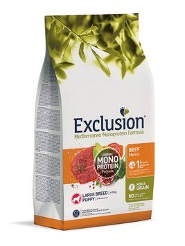 Exclusion Mediterraneo Monoprotein Formula Сухий корм з яловичиною для цуценят великих порід 06040 фото