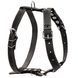 Шлея "CoLLaR" одинарна для середніх собак (ширина 25мм, А:49-68см, В:68-80см) чорний 06381 фото 1